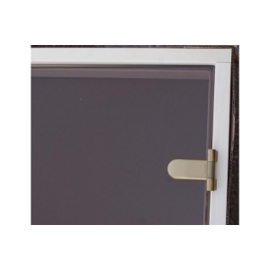 Drzwi do sauny Classic 7 x 19 osika szkło brązowe